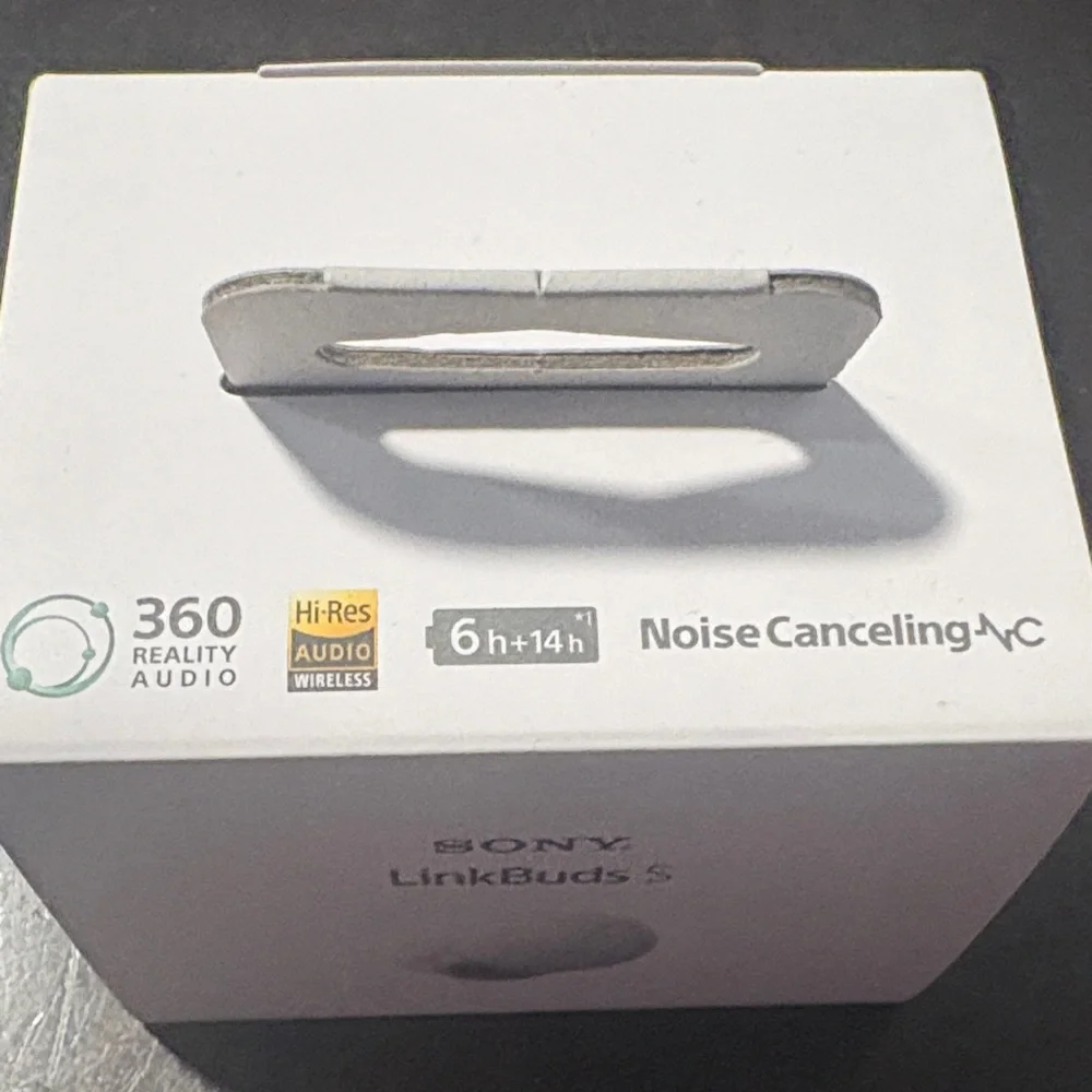 Sony LinkBuds S True Wireless Earbuds - White- UNOPENED BOX- BRAND NEW